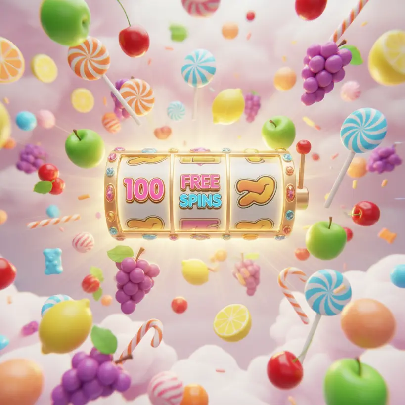 Kalitebet 100 Free Spins ilk yatırım bonusu görseli.